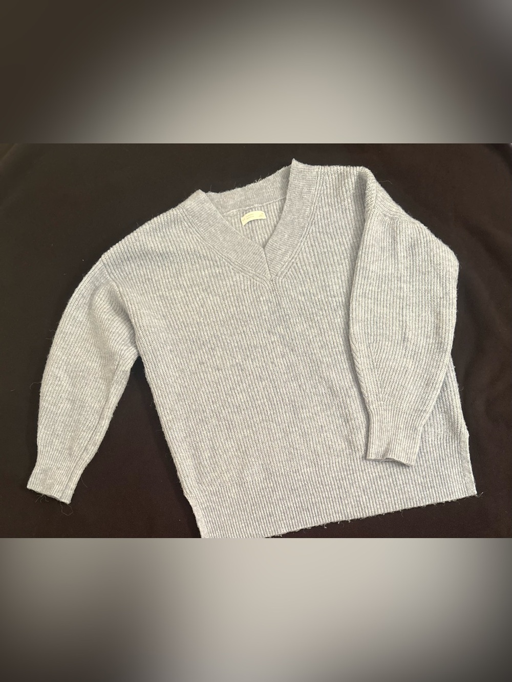 Lauren Conrad unique Light blue Ribbed Crewneck Women’s Sweater